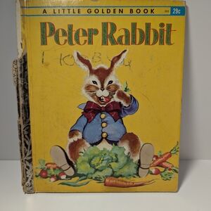 A Little Golden Book Peter Rabbit 1963